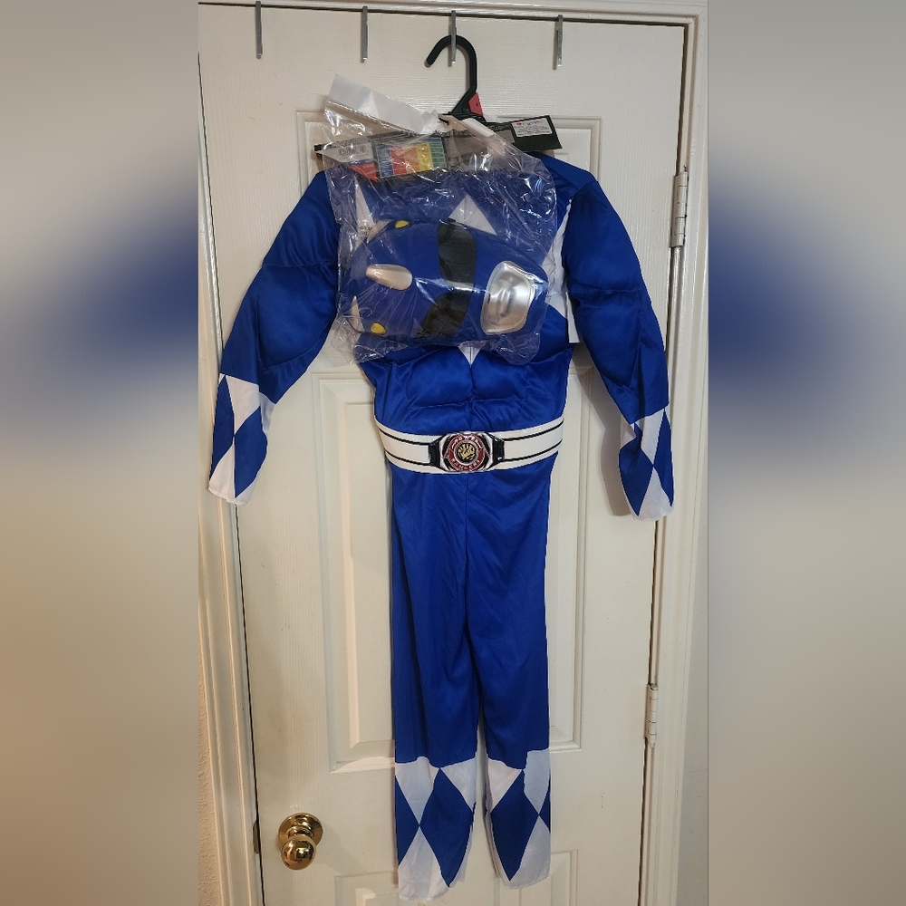 Power Rangers Blue Ranger Boys Size S (4-6)